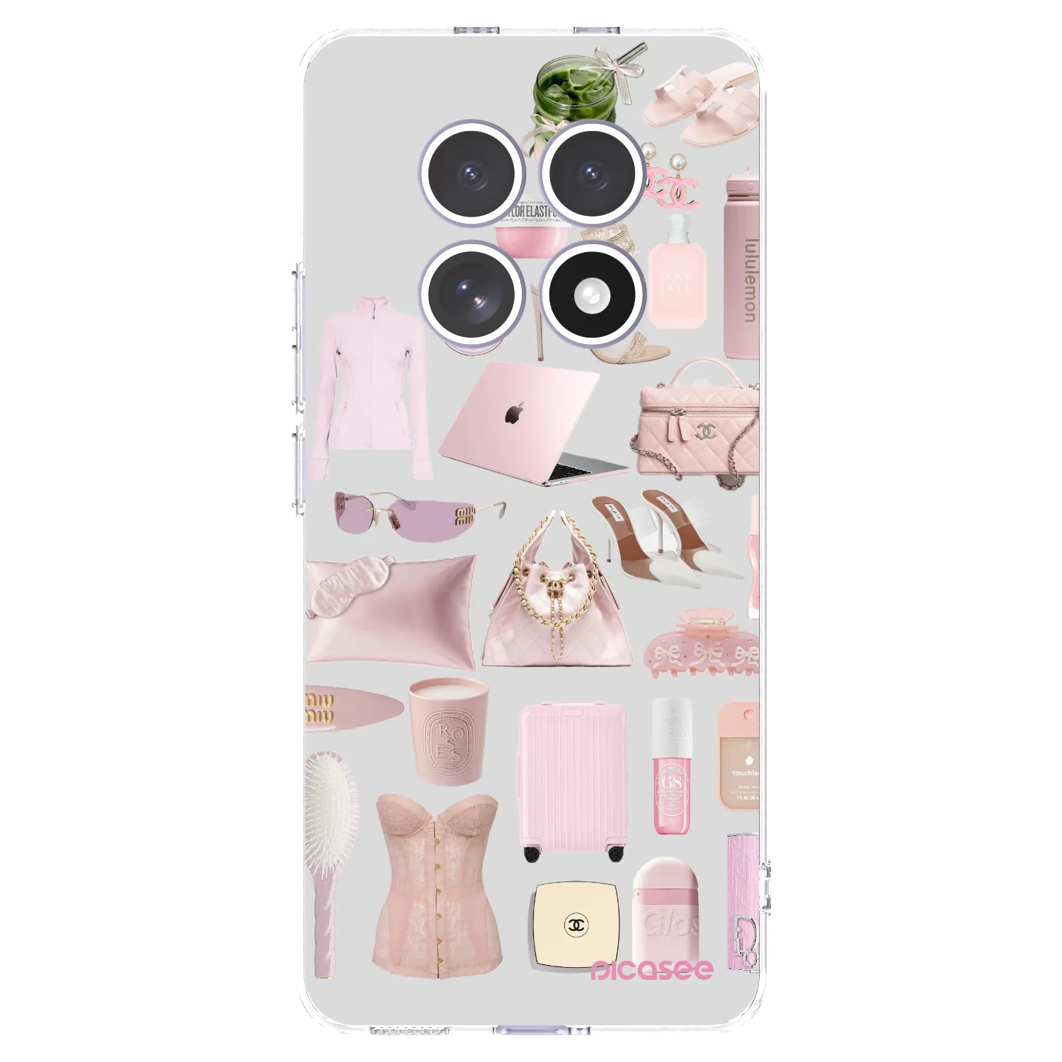Picasee silikónový prehľadný obal pre Xiaomi Redmi Note 15 - Glam Babe