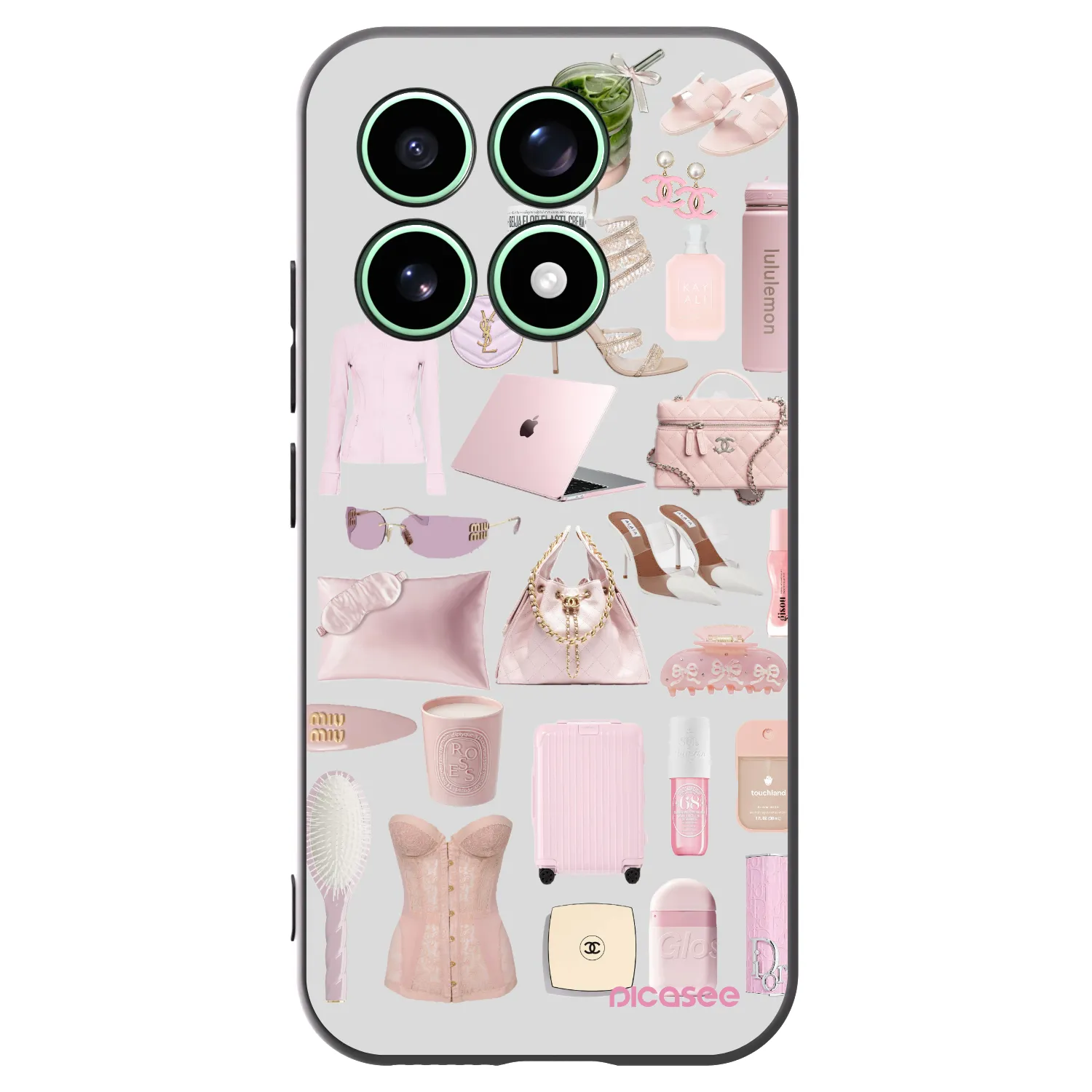 Picasee silikónový čierny obal pre Xiaomi 17 - Glam Babe