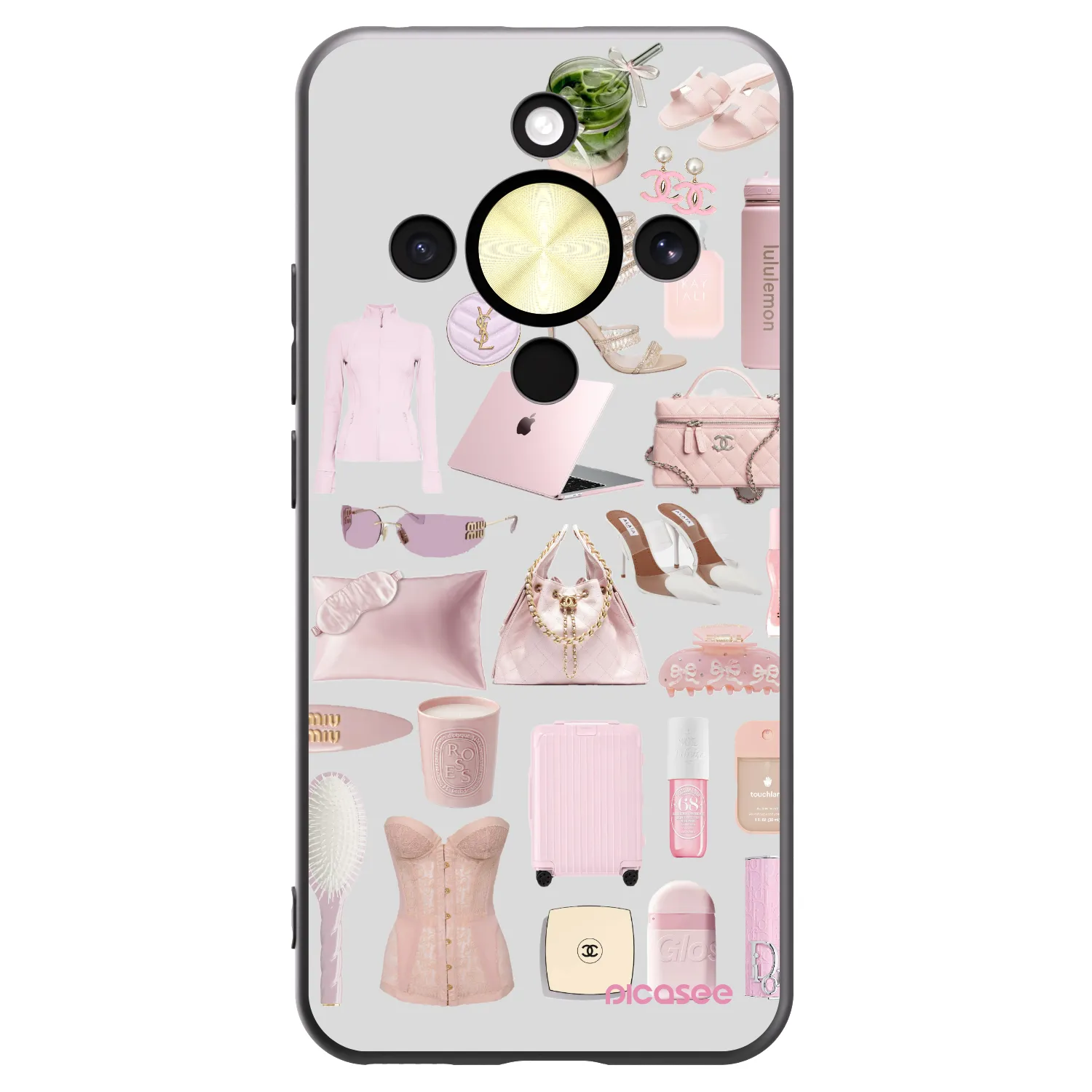 Picasee silikónový čierny obal pre Honor Magic8 Lite 5G - Glam Babe