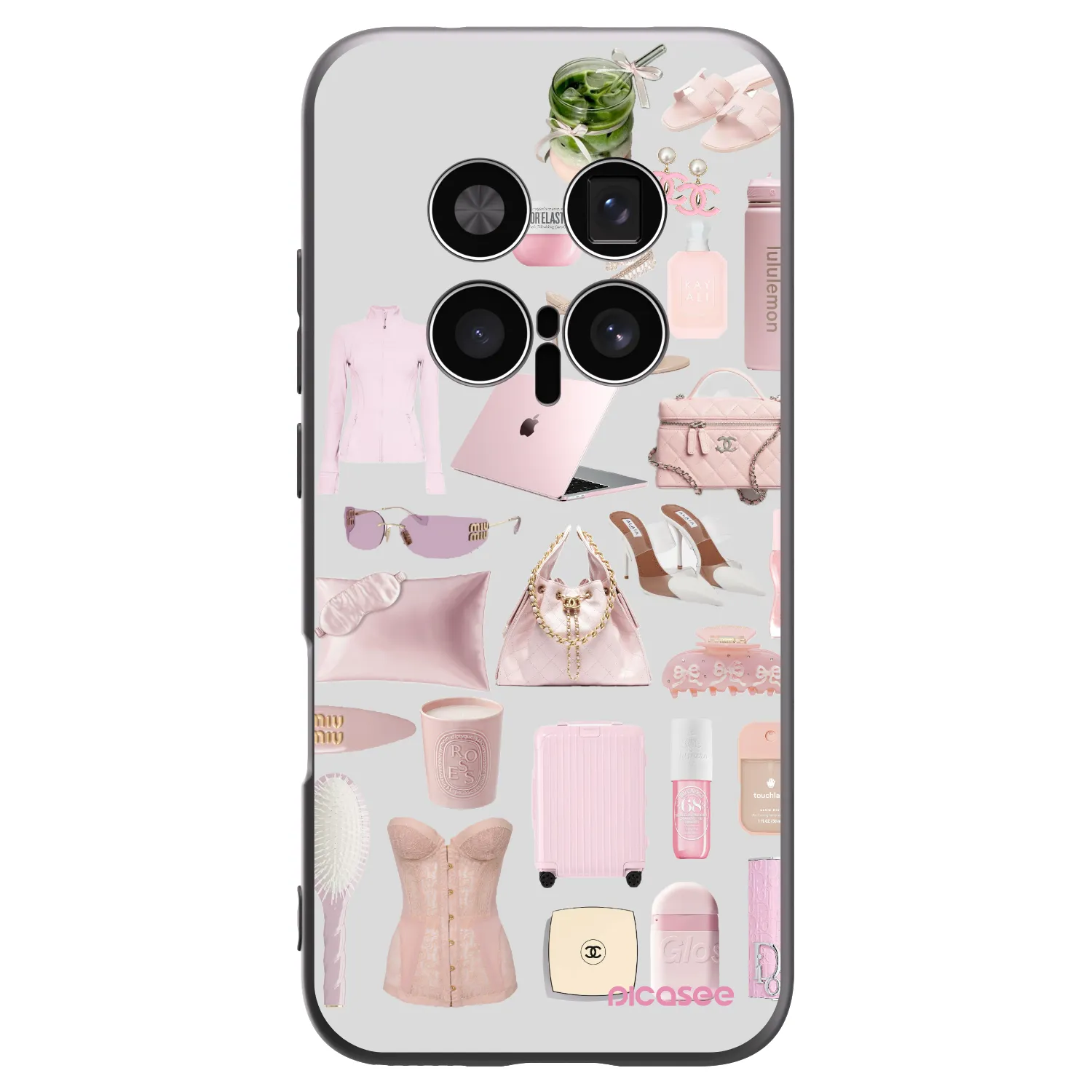 Picasee silikónový čierny obal pre Honor Magic8 Pro 5G - Glam Babe