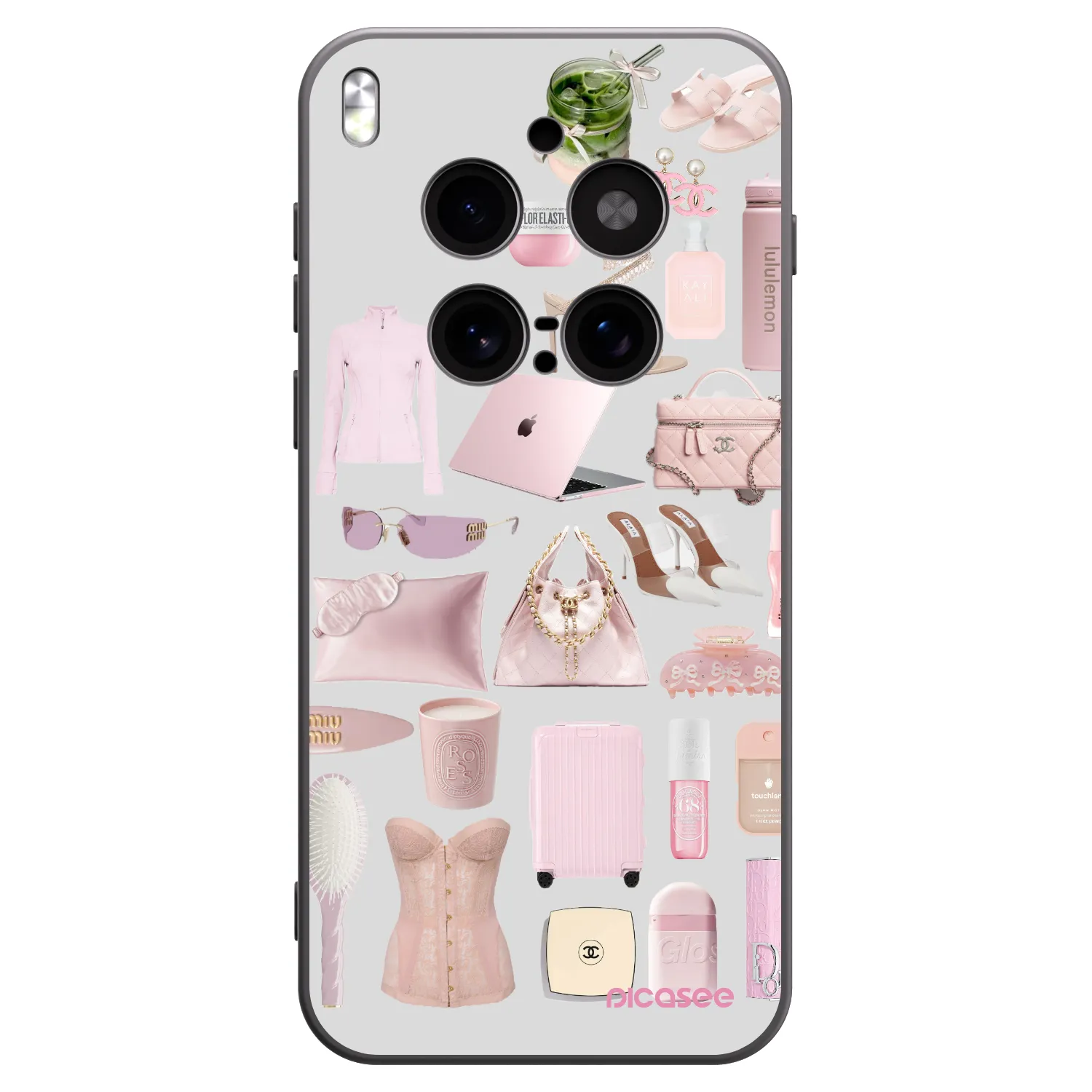 Picasee silikónový čierny obal pre Vivo X300 Pro - Glam Babe