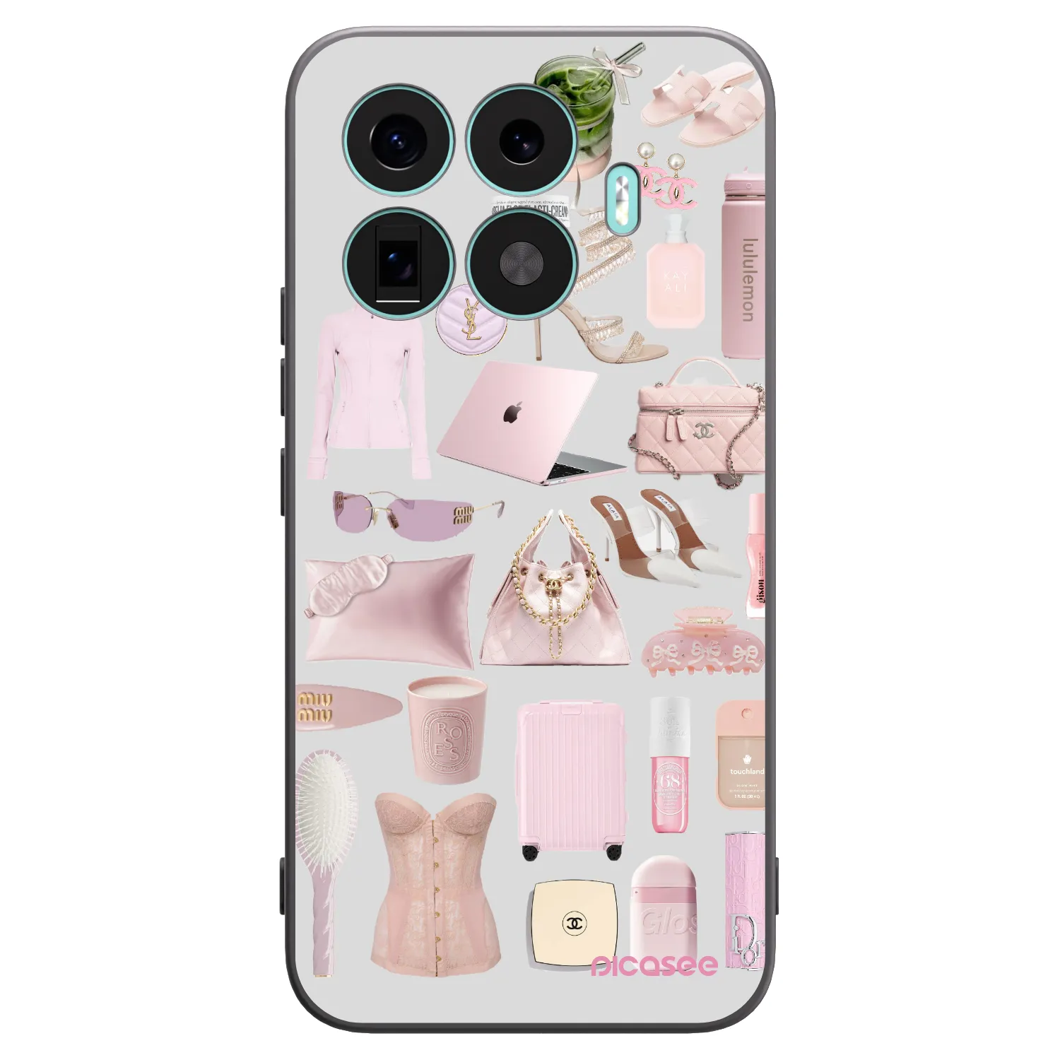 Picasee silikónový čierny obal pre Xiaomi 17T Pro - Glam Babe