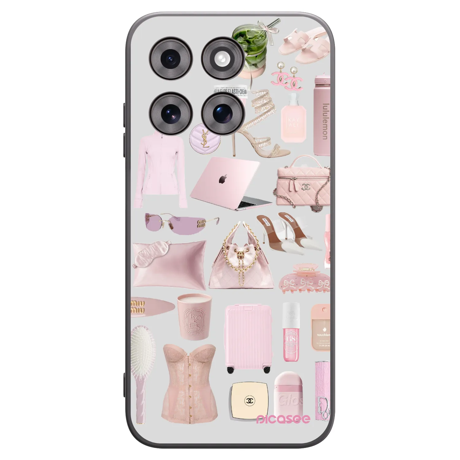 Picasee silikónový čierny obal pre Motorola Moto G77 - Glam Babe