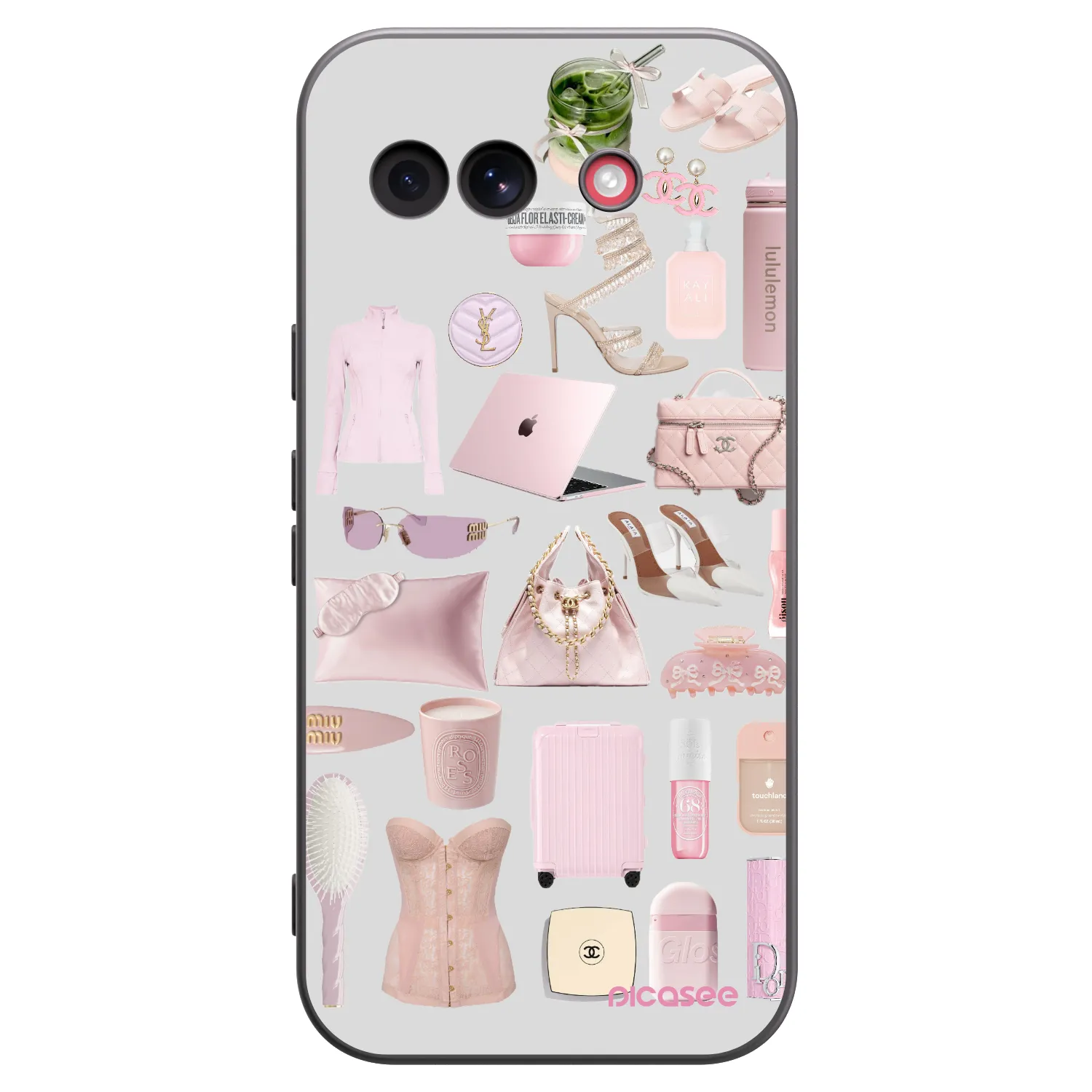 Picasee silikónový čierny obal pre Google Pixel 10a - Glam Babe