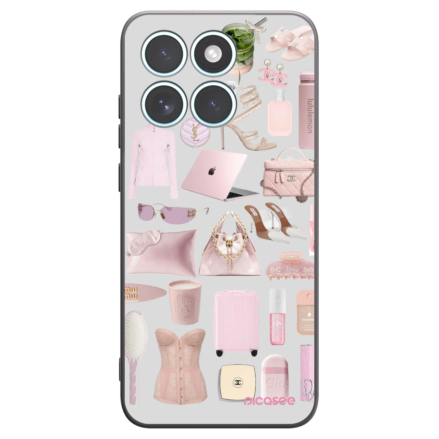 Picasee silikónový čierny obal pre Motorola Edge 70 Fusion - Glam Babe