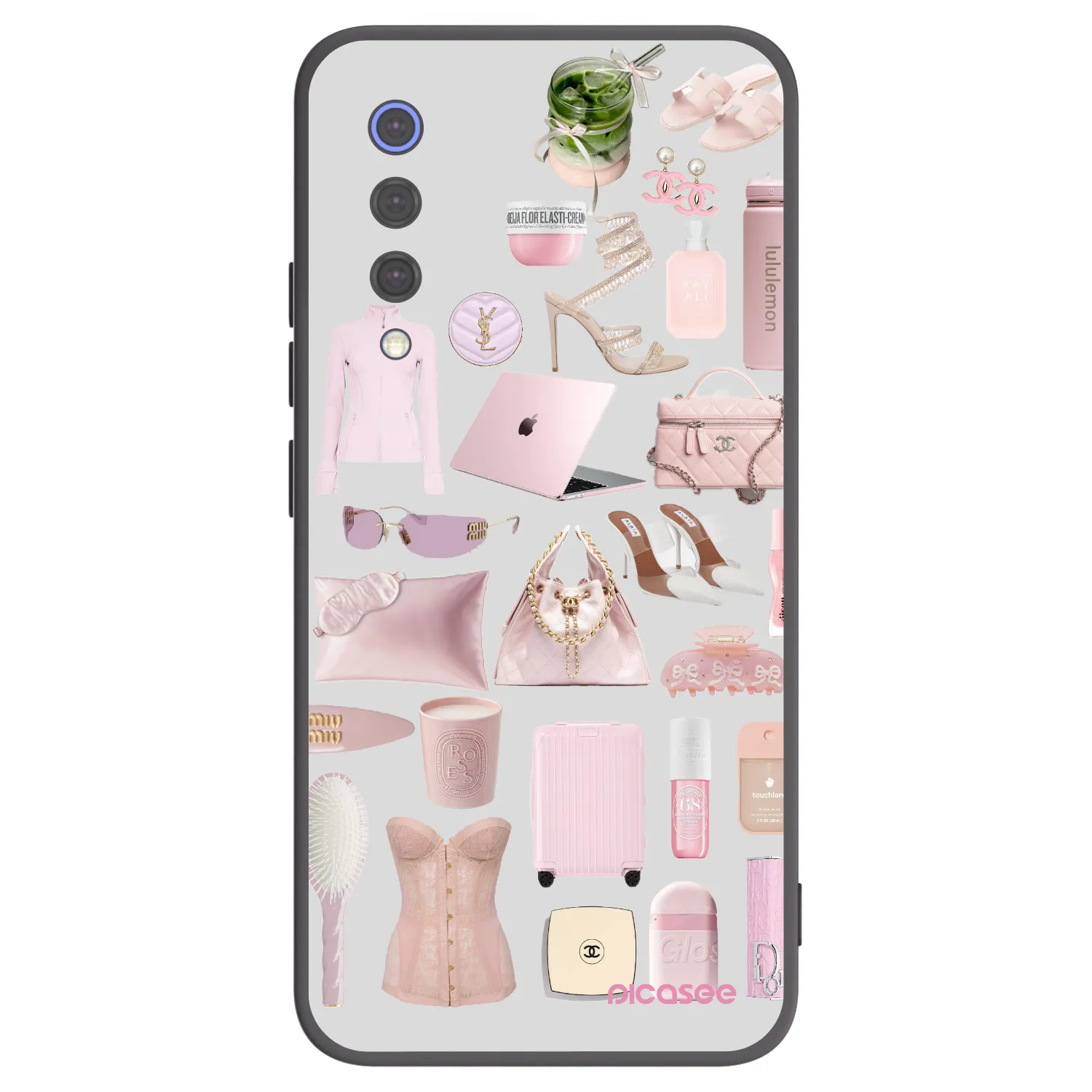 Picasee silikónový čierny obal pre Xiaomi Mi 9 SE - Glam Babe