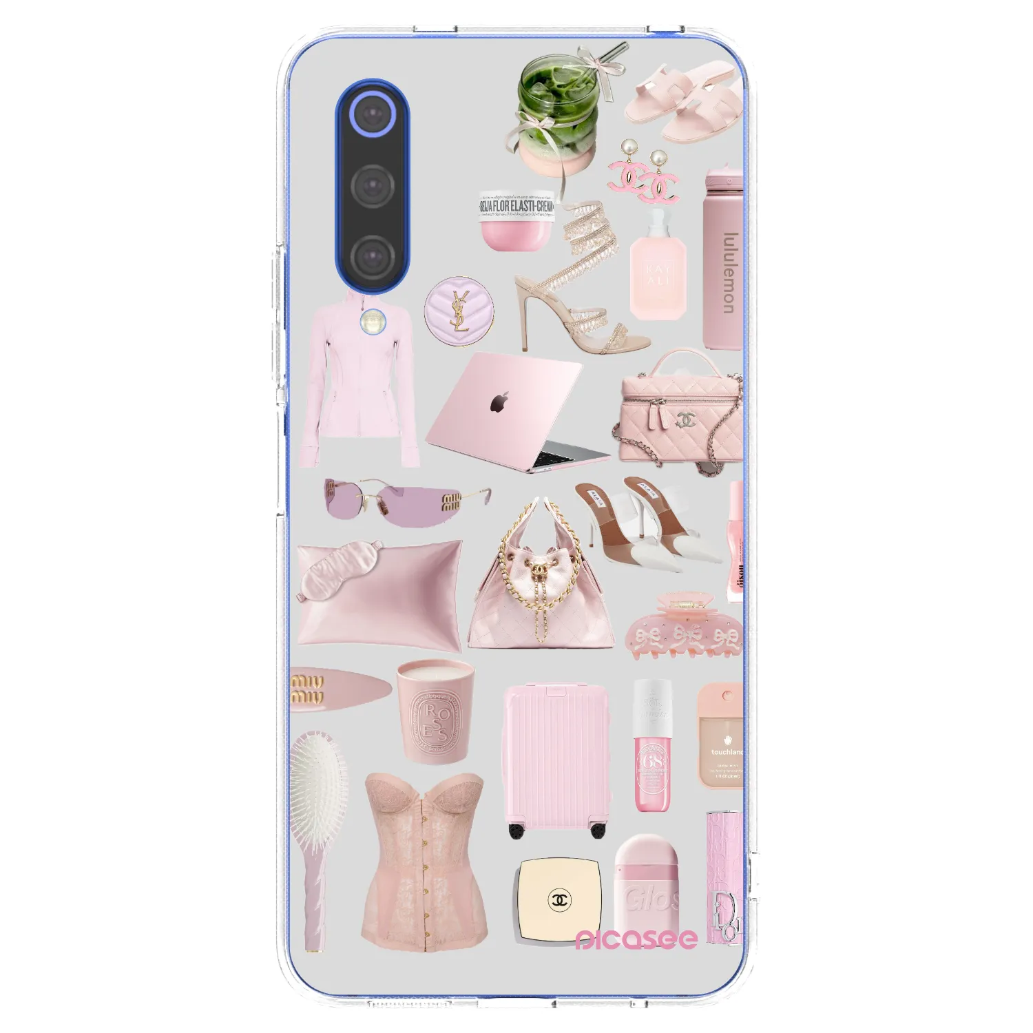 Picasee silikónový prehľadný obal pre Xiaomi Mi 9 SE - Glam Babe