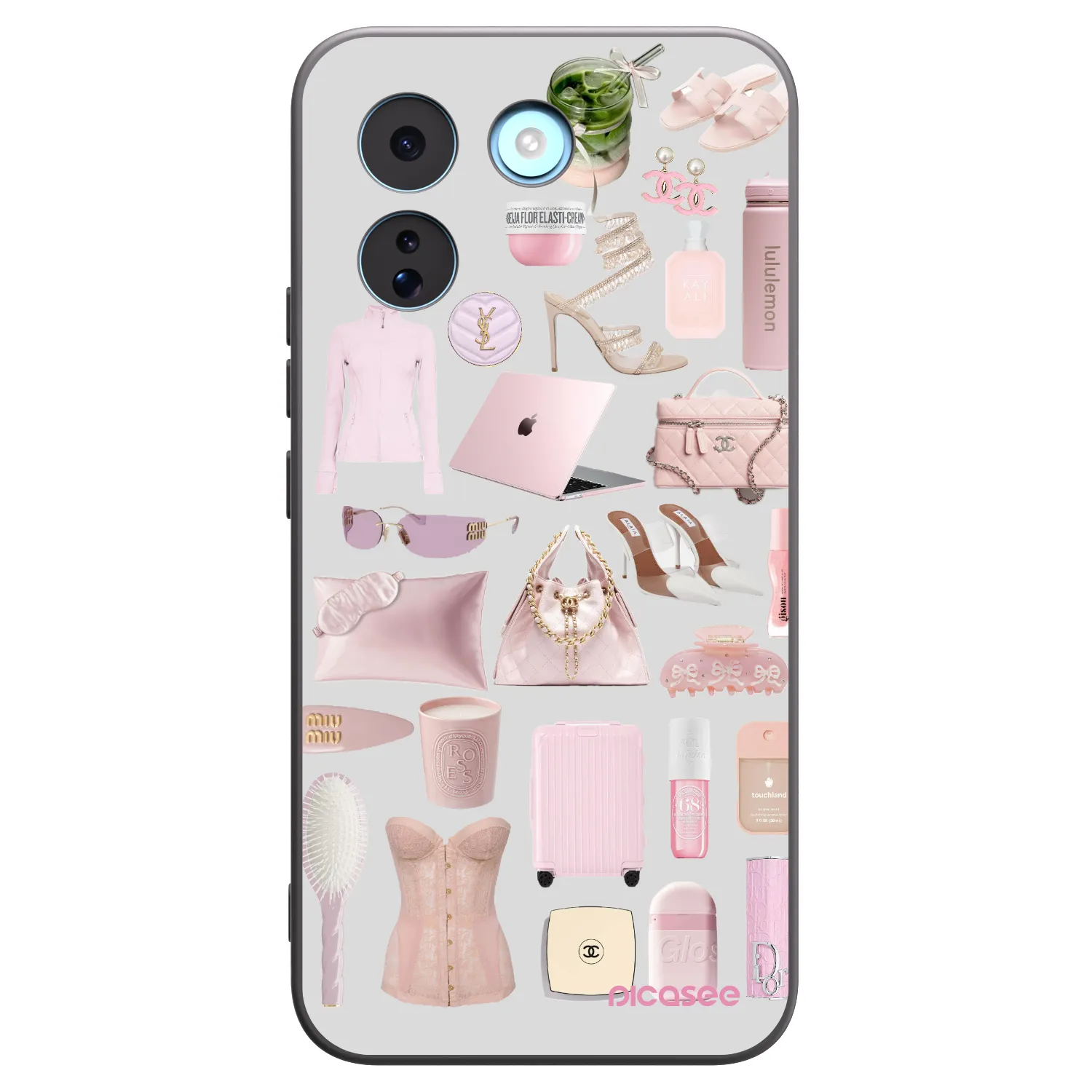 Picasee silikónový čierny obal pre Xiaomi Redmi Note 17 Pro MAX 5G - Glam Babe