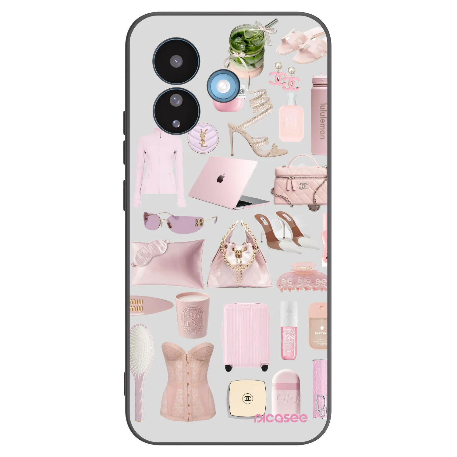 Picasee silikónový čierny obal pre Xiaomi Redmi Note 17 Pro 5G - Glam Babe