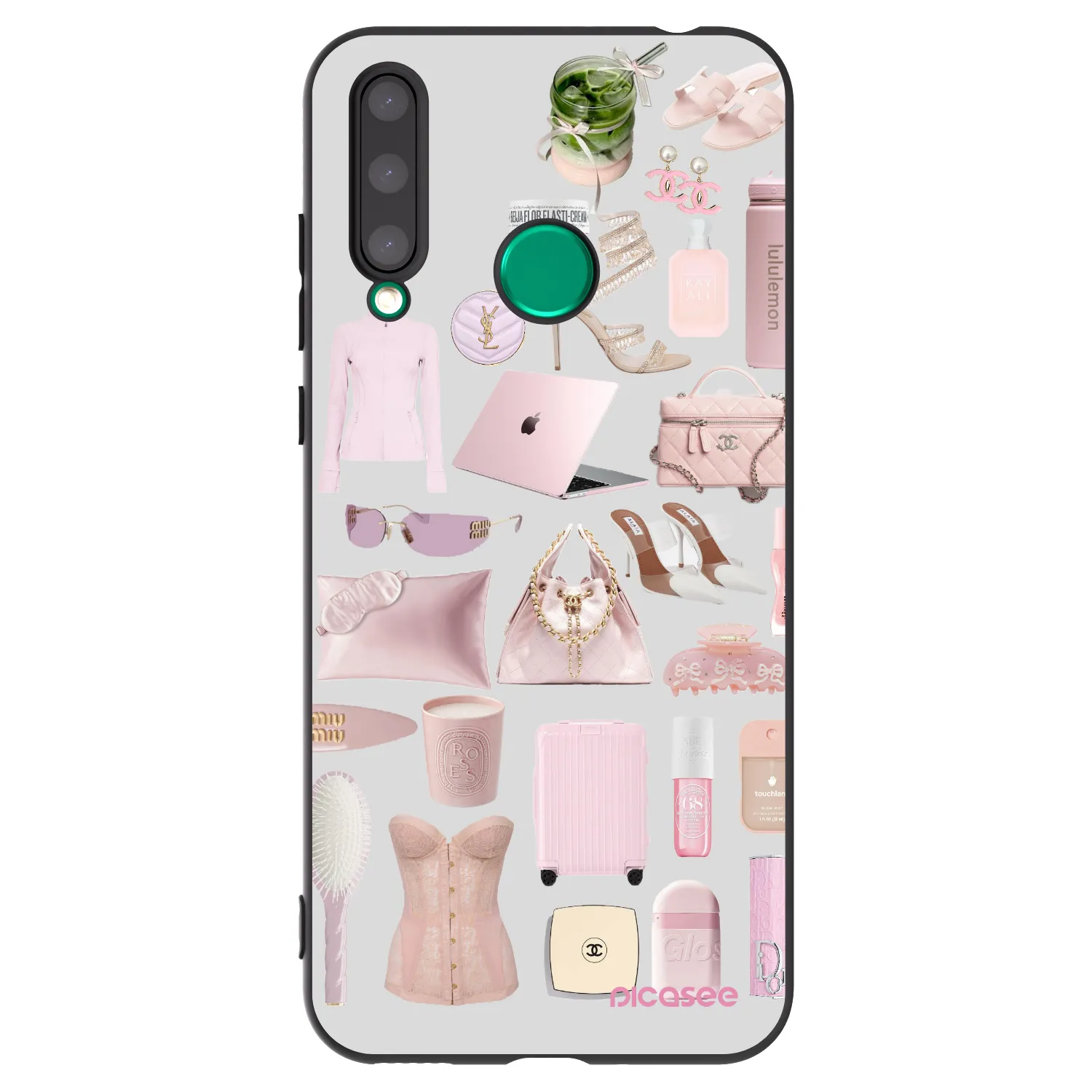 Picasee silikónový čierny obal pre Honor 20 Lite - Glam Babe