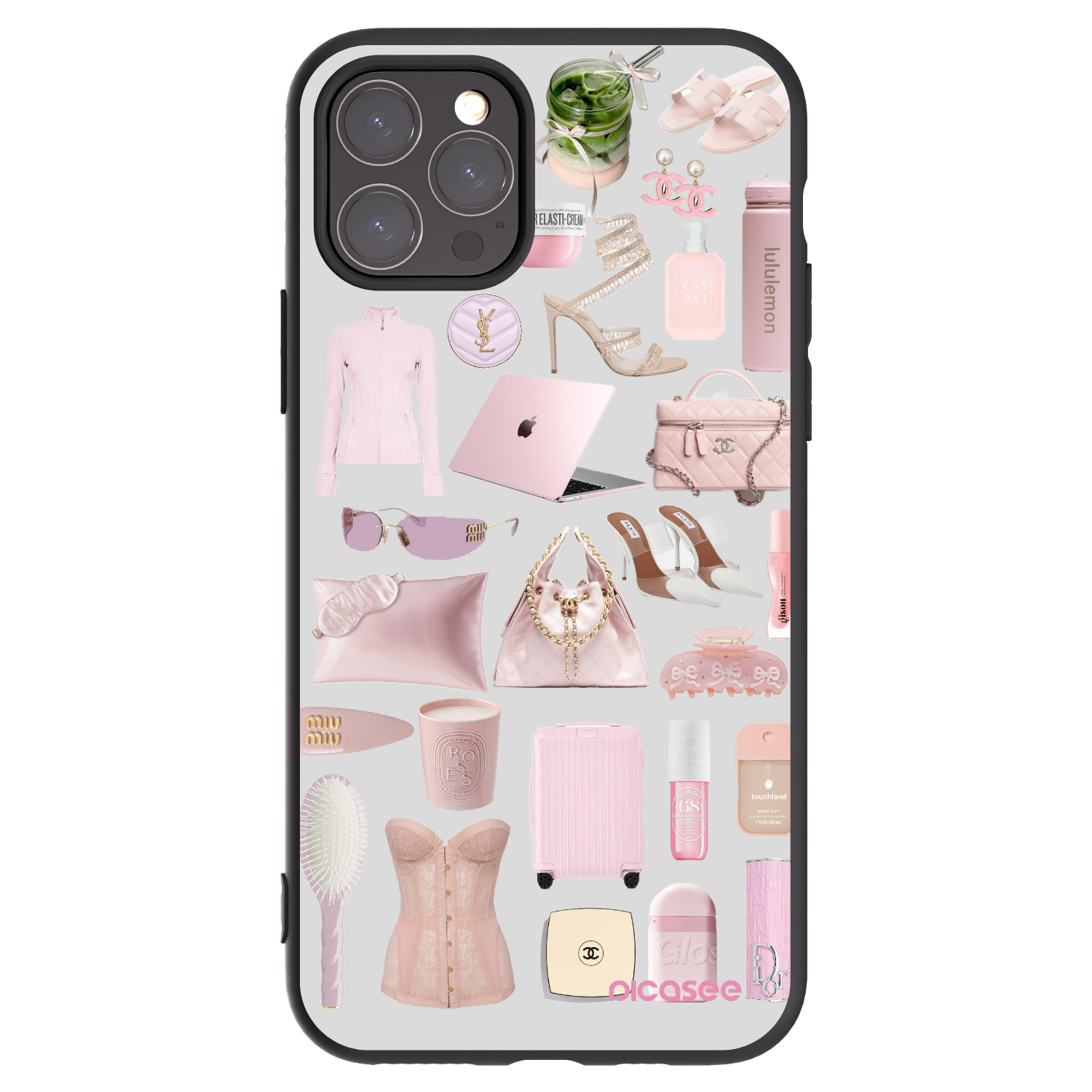 Picasee silikónový čierny obal pre Apple iPhone 11 Pro - Glam Babe