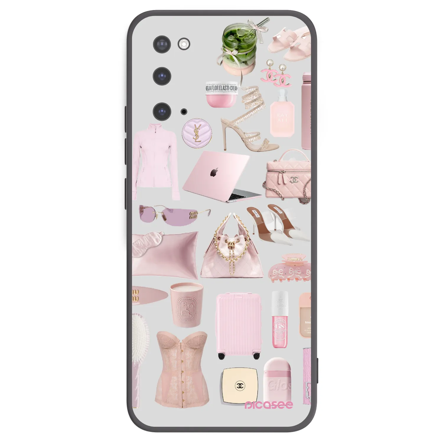 Picasee silikónový čierny obal pre Samsung Galaxy S20 G980F - Glam Babe