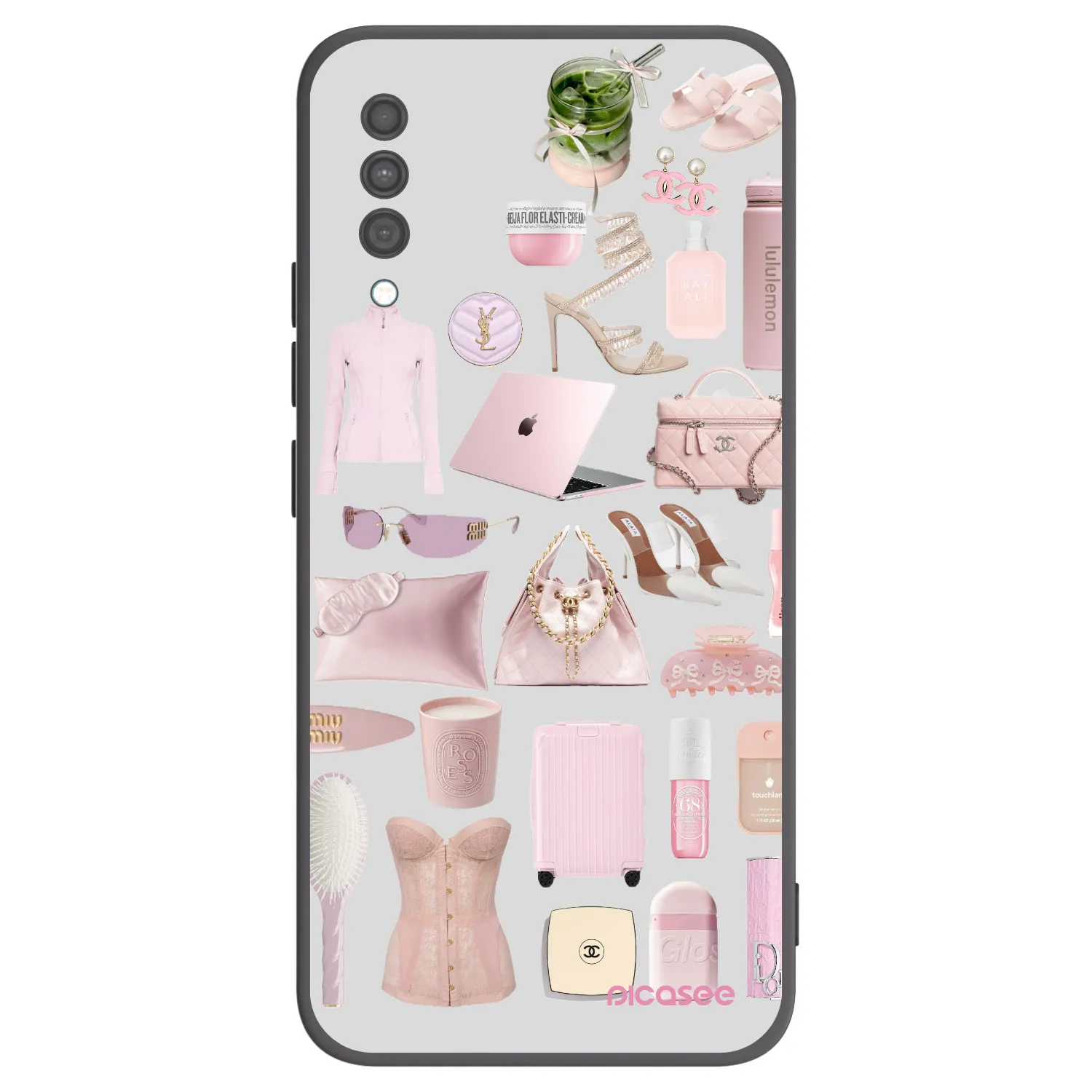 Picasee silikónový čierny obal pre Samsung Galaxy A30s A307F - Glam Babe