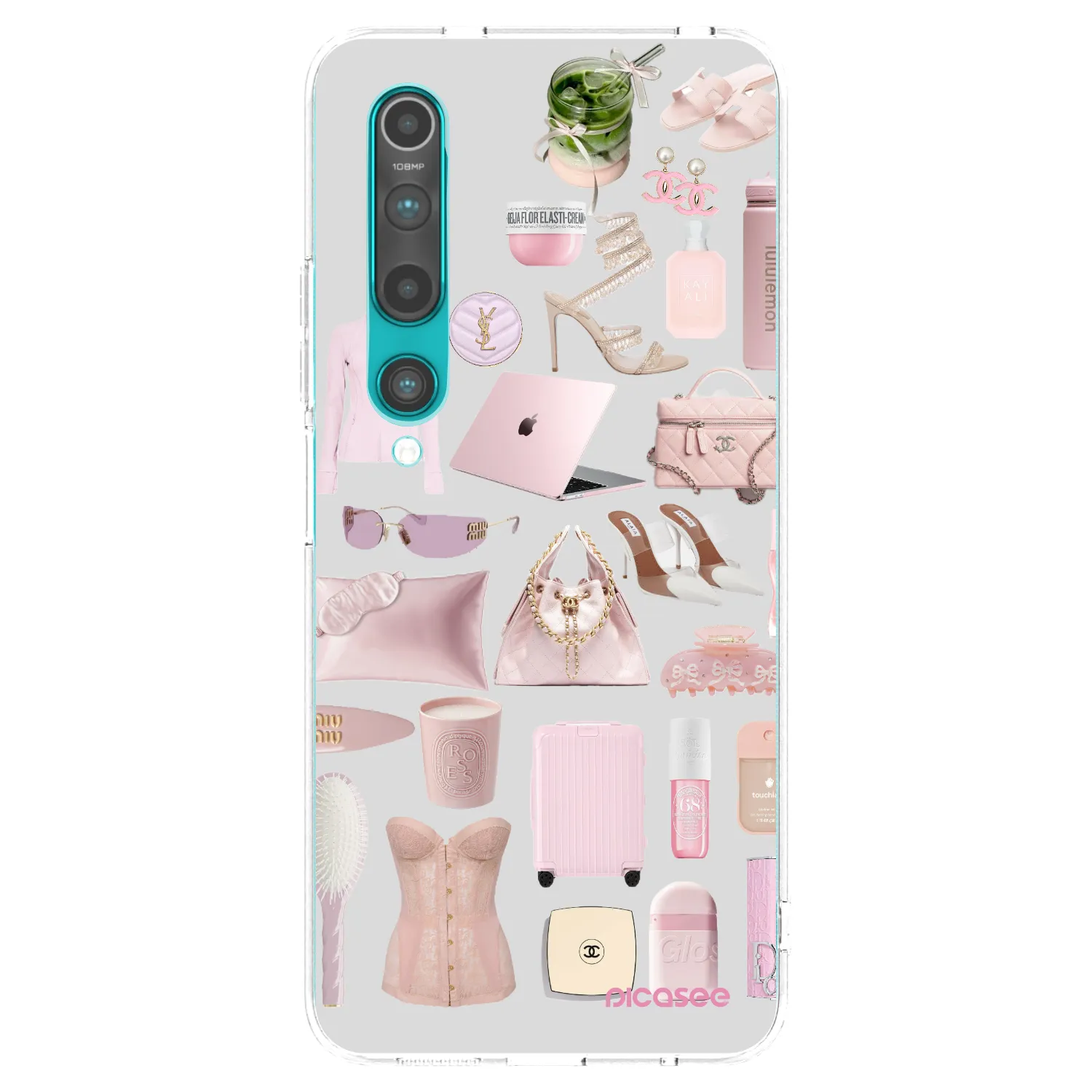 Picasee silikónový prehľadný obal pre Xiaomi Mi 10 - Glam Babe