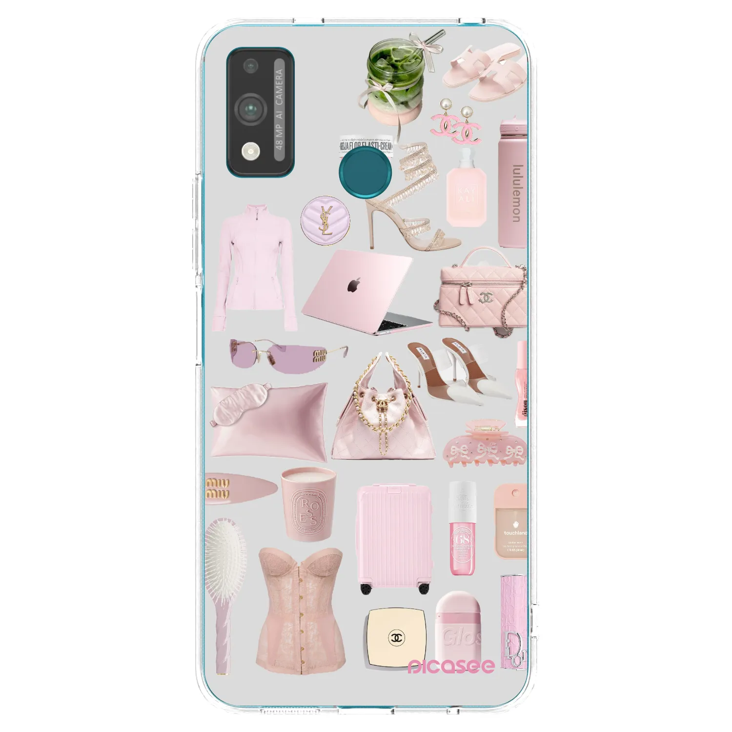 Picasee silikónový prehľadný obal pre Honor 9X Lite - Glam Babe