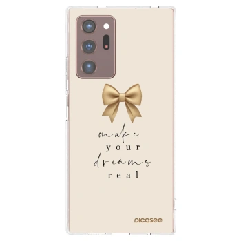 Picasee silikónový prehľadný obal pre Samsung Galaxy Note 20 Ultra - Golden Dream