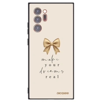 Picasee silikónový čierny obal pre Samsung Galaxy Note 20 Ultra - Golden Dream