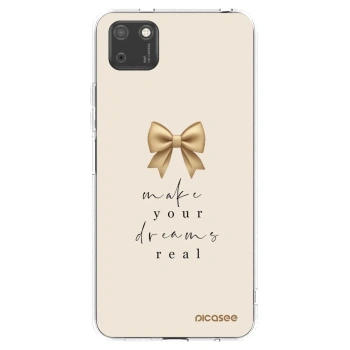 Picasee silikónový prehľadný obal pre Huawei Y5P - Golden Dream