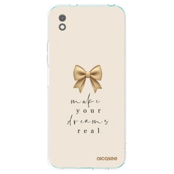 Picasee silikónový čierny obal pre Xiaomi Redmi 9A - Golden Dream