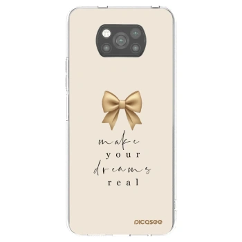 Picasee silikónový čierny obal pre Xiaomi Poco X3 - Golden Dream