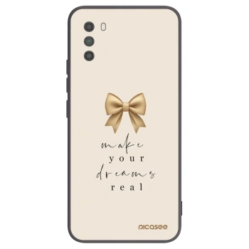 Picasee silikónový čierny obal pre Xiaomi Poco M3 - Golden Dream