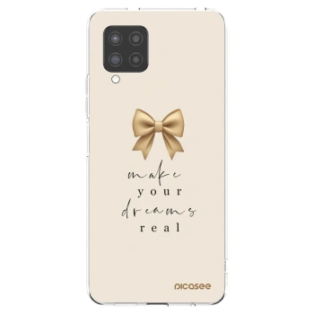 Picasee silikónový prehľadný obal pre Samsung Galaxy A42 A426B - Golden Dream