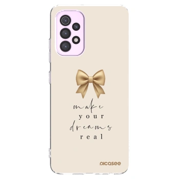 Picasee silikónový prehľadný obal pre Samsung Galaxy A32 5G A326B - Golden Dream