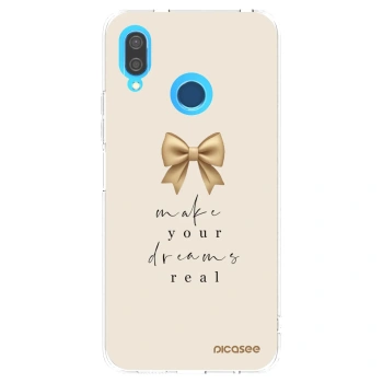 Picasee silikónový prehľadný obal pre Huawei P20 Lite - Golden Dream