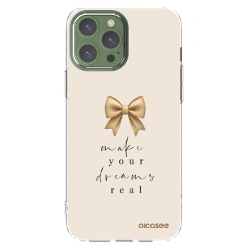 Picasee silikónový prehľadný obal pre Apple iPhone 13 Pro Max - Golden Dream