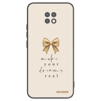 Picasee silikónový čierny obal pre Xiaomi Redmi Note 9T - Golden Dream