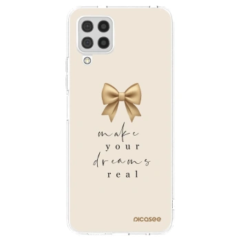 Picasee silikónový prehľadný obal pre Samsung Galaxy A22 A225F 4G - Golden Dream