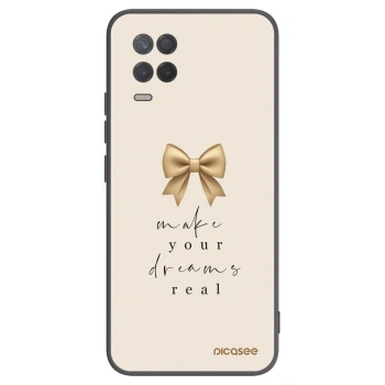 Picasee silikónový čierny obal pre Realme 8 5G - Golden Dream