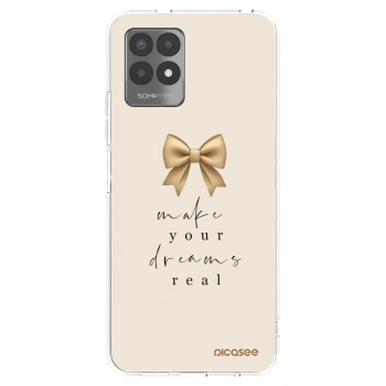 Picasee silikónový prehľadný obal pre Realme 8i - Golden Dream