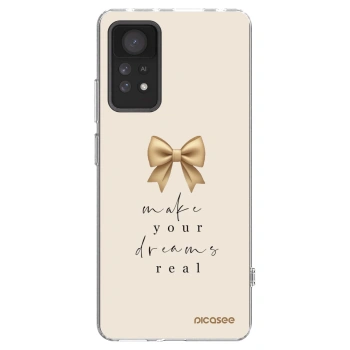 Picasee silikónový prehľadný obal pre Xiaomi Redmi Note 11 Pro 5G - Golden Dream