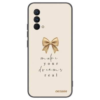 Picasee silikónový čierny obal pre Realme GT Master Edition 5G - Golden Dream