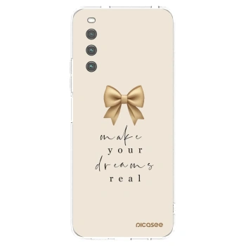 Picasee silikónový prehľadný obal pre Sony Xperia 10 IV 5G - Golden Dream