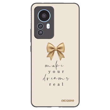 Picasee silikónový čierny obal pre Xiaomi 12T Pro - Golden Dream