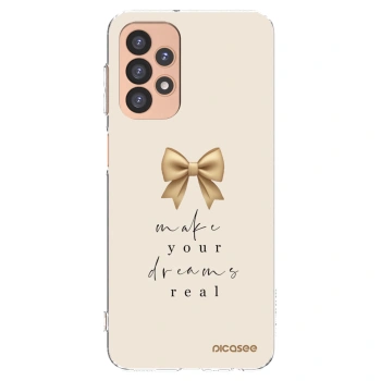 Picasee silikónový prehľadný obal pre Samsung Galaxy A23 A236B 5G - Golden Dream