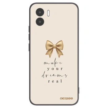 Picasee silikónový čierny obal pre Xiaomi Redmi A1 - Golden Dream