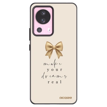 Picasee silikónový čierny obal pre Xiaomi 13 Lite - Golden Dream