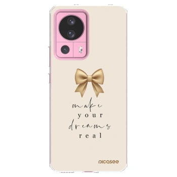 Picasee silikónový prehľadný obal pre Xiaomi 13 Lite - Golden Dream