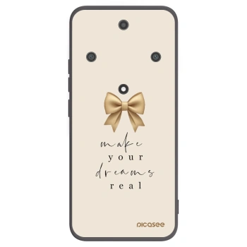 Picasee silikónový čierny obal pre Honor Magic5 Lite 5G - Golden Dream