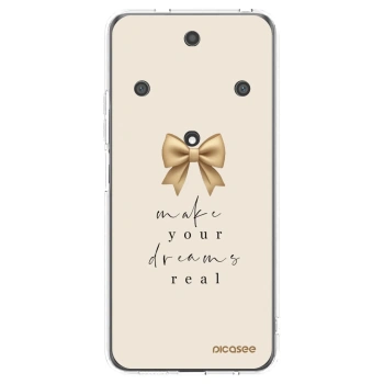 Picasee silikónový prehľadný obal pre Honor Magic5 Lite 5G - Golden Dream