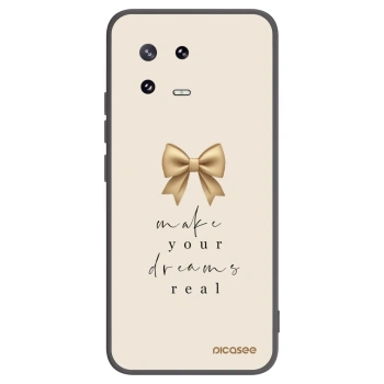 Picasee silikónový čierny obal pre Xiaomi 13 Pro - Golden Dream