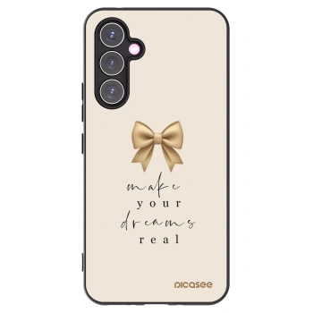 Picasee silikónový čierny obal pre Samsung Galaxy A54 5G A546B - Golden Dream