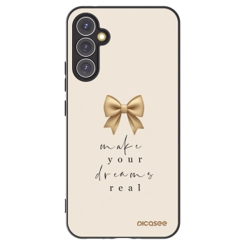 Picasee silikónový čierny obal pre Samsung Galaxy A34 5G A346B - Golden Dream