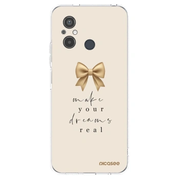 Picasee silikónový prehľadný obal pre Xiaomi Redmi 12C - Golden Dream