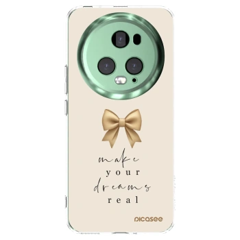 Picasee silikónový prehľadný obal pre Honor Magic5 Pro - Golden Dream