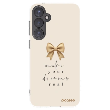 Picasee silikónový prehľadný obal pre Samsung Galaxy S23 FE S711B - Golden Dream