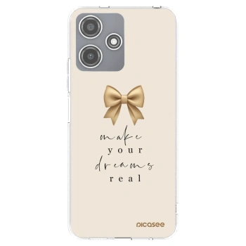 Picasee silikónový prehľadný obal pre Xiaomi Redmi 12 5G - Golden Dream